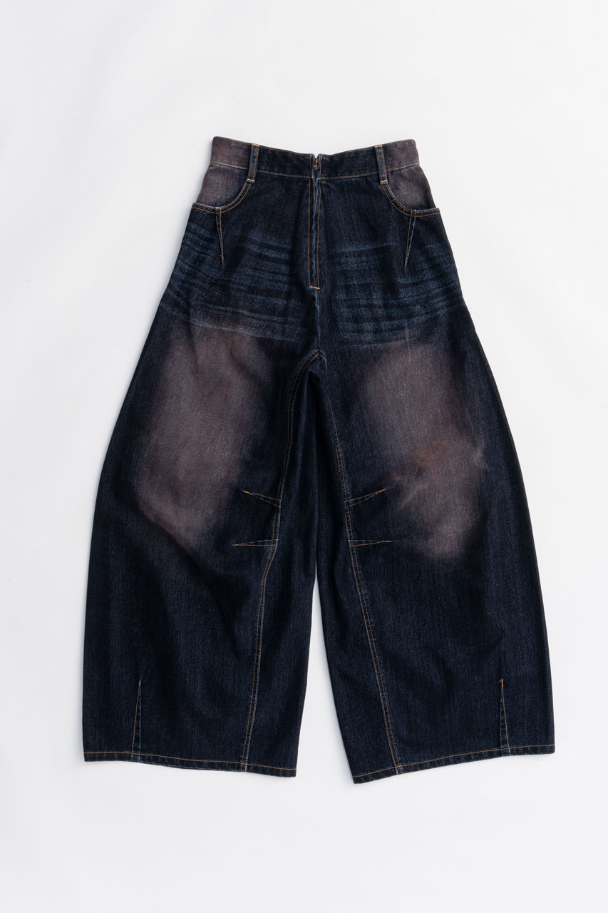 PRANK PROJECT フロッキーデニムパンツ / Flocky Denim Pants (NVY(ネイビー), 38) プランク プロジェクト ELLE SHOP PRANK PROJECT フロッキーデニムパンツ / Flocky Denim Pants (NVY(ネイビー), 38) プランク プロジェクト ELLE SHOP