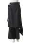 ドロップヘムレイヤードスカートパンツ / Drop Hem Layered Skirt Pants プランク プロジェクト/PRANK PROJECT