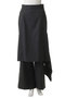 ドロップヘムレイヤードスカートパンツ / Drop Hem Layered Skirt Pants プランク プロジェクト/PRANK PROJECT