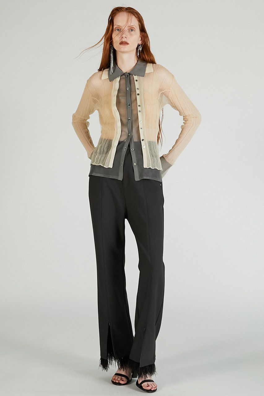 PRANK PROJECT(プランク プロジェクト)｜フェザーヘムパンツ / Feather