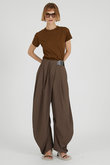 アシメタックベルトパンツ / Asymmetrical Belt Pants