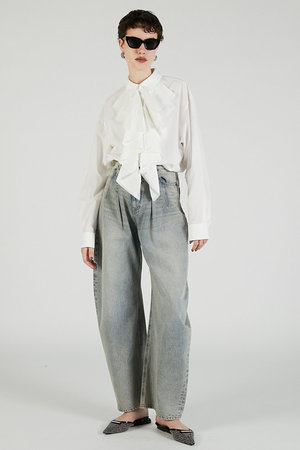 プランク プロジェクト/PRANK PROJECTのハイウエストカーブデニム / High-waisted Curved Denim(110600/110604)