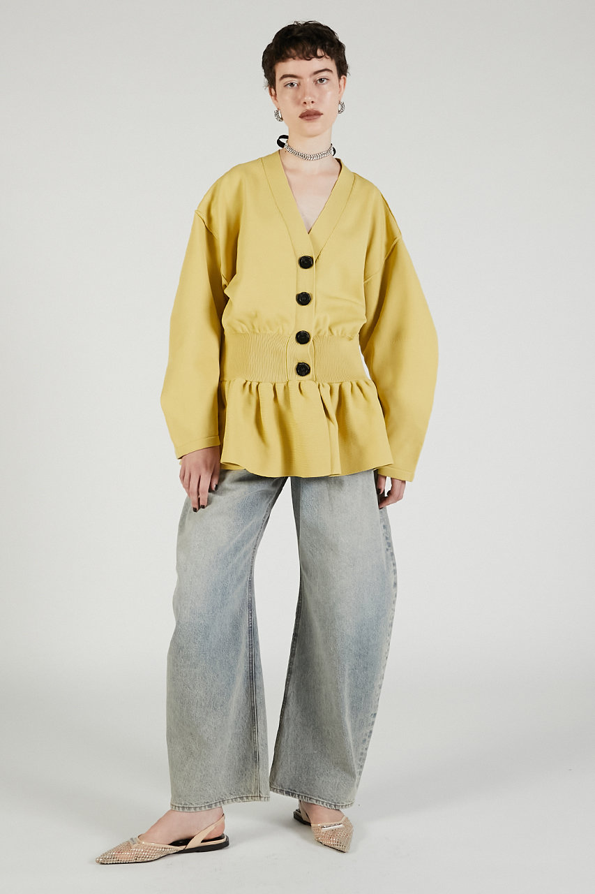 パンツ prank project Highwaisted Curved Denim PRANK PROJECT(プランク プロジェクト)｜ハイウエストカーブデニム