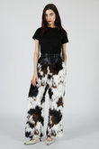ファートリムパンツ / Fur Trim Pants