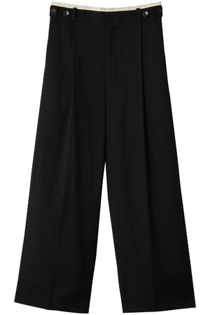 プランク プロジェクト/PRANK PROJECTのウーステッドセンタープレスワイドパンツ / Wool-Sleeved Center Press Wide Pants(110600/110601)