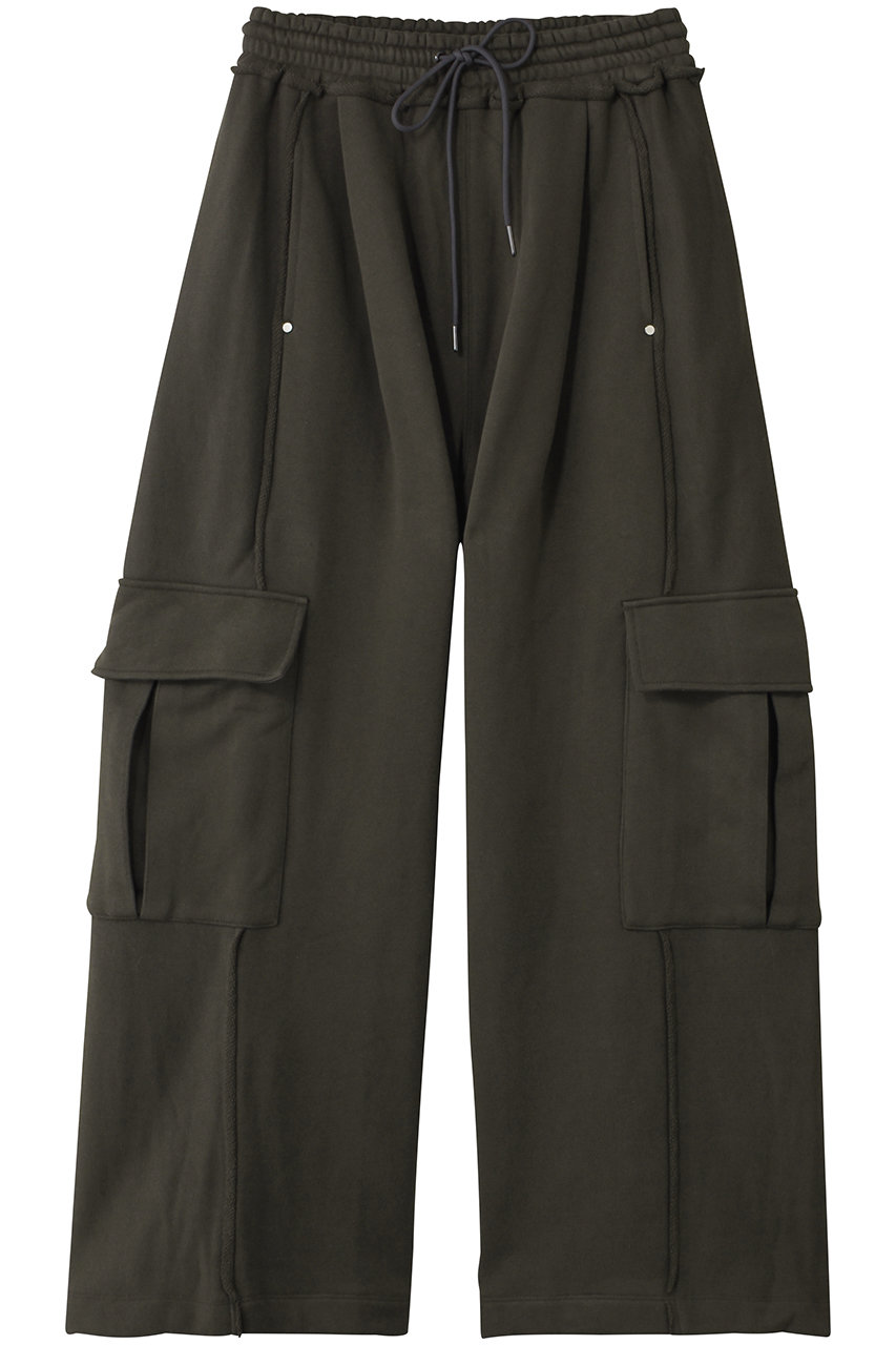 PRANK PROJECT スウェットカーゴパンツ / Sweat Cargo Pants (D.BLK(ブラック), 36) プランク プロジェクト ELLE SHOP PRANK PROJECT スウェットカーゴパンツ / Sweat Cargo Pants (D.BLK(ブラック), 36) プランク プロジェクト ELLE SHOP