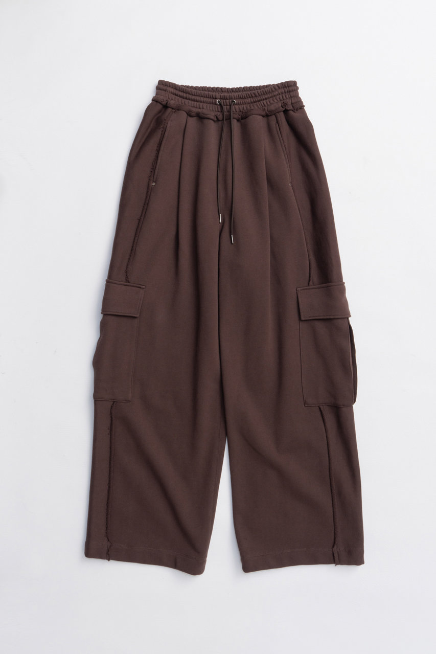 PRANK PROJECT スウェットカーゴパンツ / Sweat Cargo Pants (BRN(ブラウン), 38) プランク プロジェクト ELLE SHOP PRANK PROJECT スウェットカーゴパンツ / Sweat Cargo Pants (BRN(ブラウン), 38) プランク プロジェクト ELLE SHOP