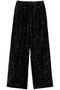 シークインバルーンベロアパンツ / Sequin Balloon Velour Pants プランク プロジェクト/PRANK PROJECT BLK(ブラック)