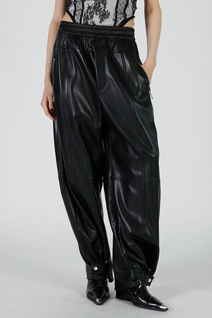 プランク プロジェクト/PRANK PROJECTのFauxレザージョガーパンツ / Faux Leather Jogger Pants(110600/110601)