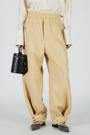 プランク プロジェクト/PRANK PROJECTのFauxレザージョガーパンツ / Faux Leather Jogger Pants(110600/110601)