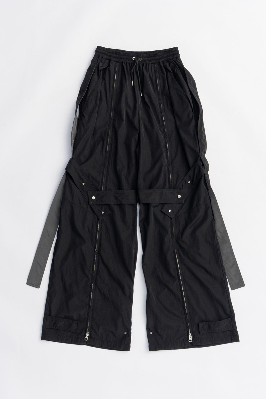 PRANK PROJECT ストラップトラックパンツ / Strap Track Pants (BLK(ブラック), 38) プランク プロジェクト ELLE SHOP PRANK PROJECT ストラップトラックパンツ / Strap Track Pants (BLK(ブラック), 38) プランク プロジェクト ELLE SHOP