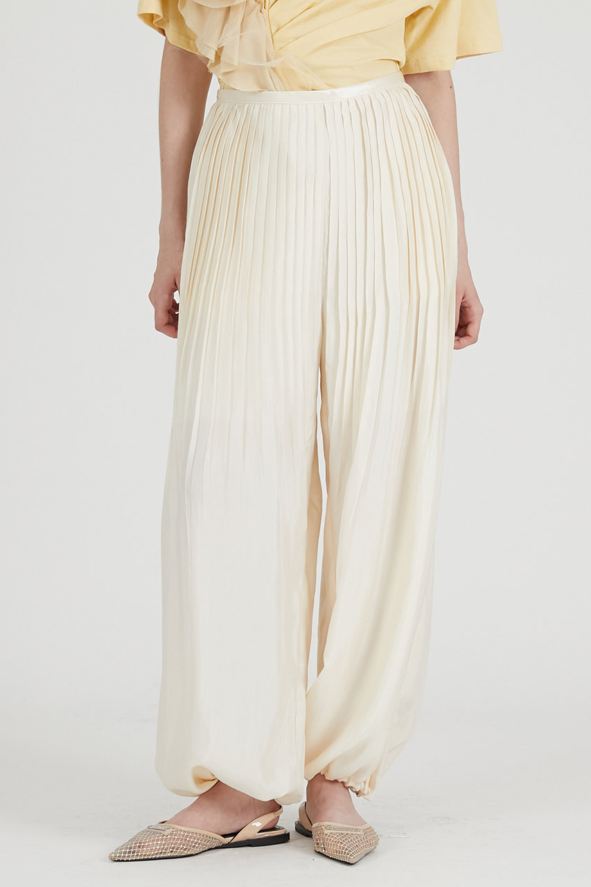 PRANK PROJECT プリテッドバルーンパンツ / Pleated Balloon Pants (WHT(ホワイト), 38) プランク プロジェクト ELLE SHOP PRANK PROJECT プリテッドバルーンパンツ / Pleated Balloon Pants (WHT(ホワイト), 38) プランク プロジェクト ELLE SHOP