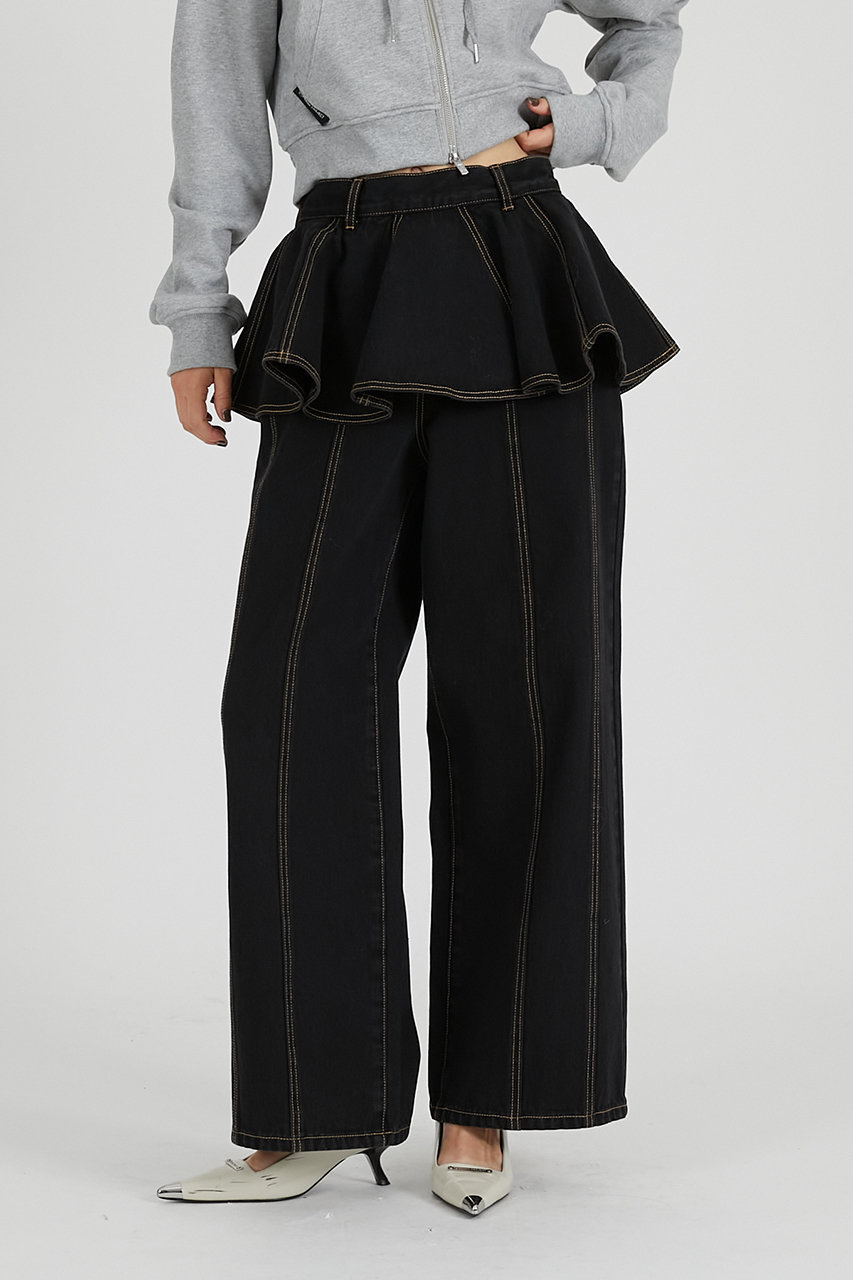 PRANK PROJECT(プランク プロジェクト)｜ペプラムデニムパンツ