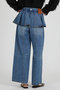 ペプラムデニムパンツ / Peplum Denim Pants プランク プロジェクト/PRANK PROJECT