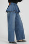 ペプラムデニムパンツ / Peplum Denim Pants プランク プロジェクト/PRANK PROJECT