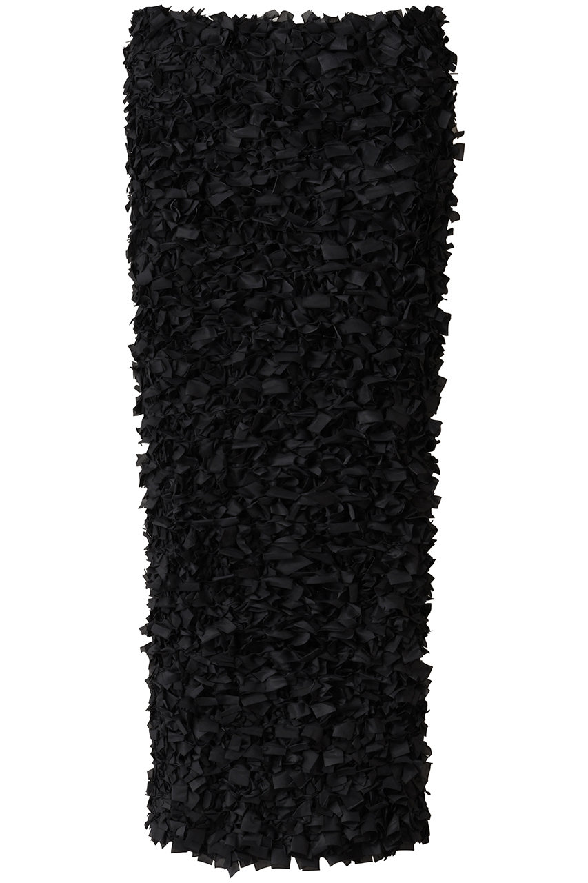プランク プロジェクト/PRANK PROJECTのテープリボンミディスカート / Tape Ribbon Midi Skirt(BLK(ブラック)/31252515604)