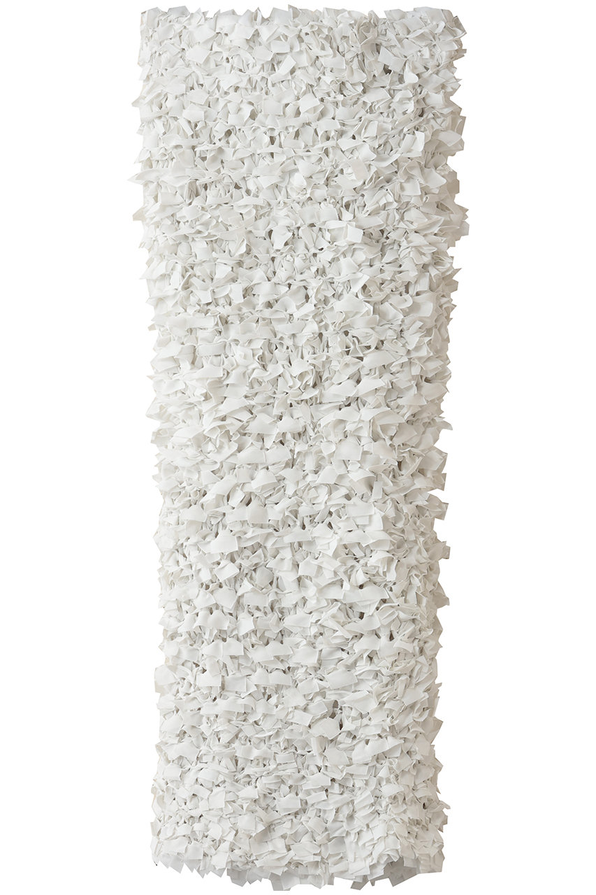 プランク プロジェクト/PRANK PROJECTのテープリボンミディスカート / Tape Ribbon Midi Skirt(WHT(ホワイト)/31252515604)