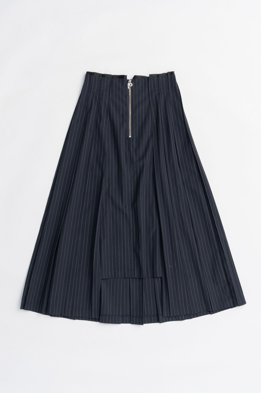 PRANK PROJECT イレギュラープリーツスカート / Irregular Pleated Skirt (NVY(ネイビー), 36) プランク プロジェクト ELLE SHOP PRANK PROJECT イレギュラープリーツスカート / Irregular Pleated Skirt (NVY(ネイビー), 36) プランク プロジェクト ELLE SHOP