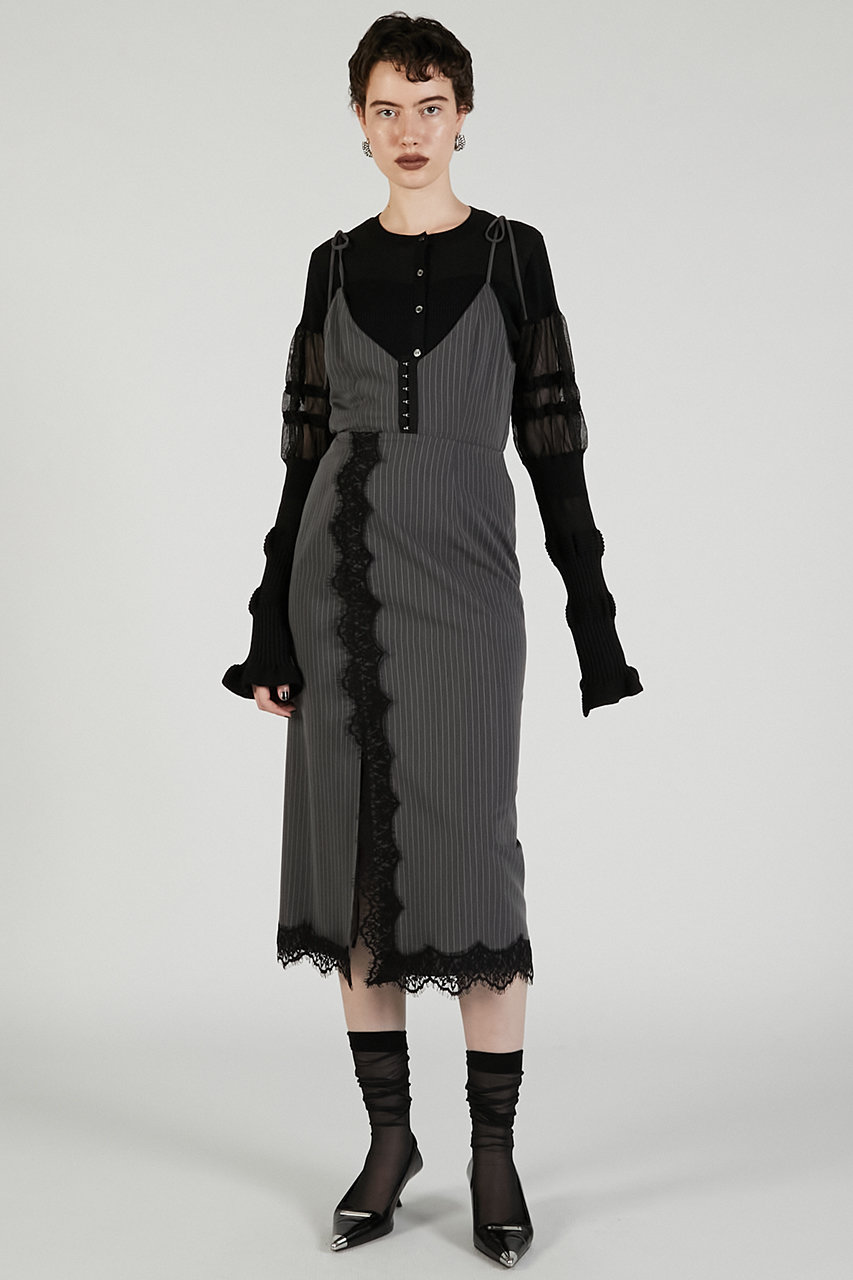 PRANK PROJECT(プランク プロジェクト)｜2WAYレースミディスカート / 2