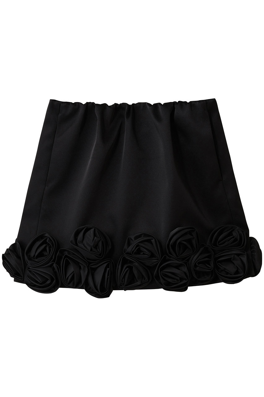プランク プロジェクト/PRANK PROJECTのローズミニスカート / Rose Mini Skirt(BLK(ブラック)/31252516102)