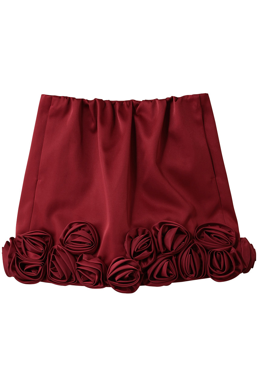 プランク プロジェクト/PRANK PROJECTのローズミニスカート / Rose Mini Skirt(BRD(ボルドー)/31252516102)