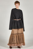 フリルヘムチュールスカート / Ruffle Hem Tulle Skirt