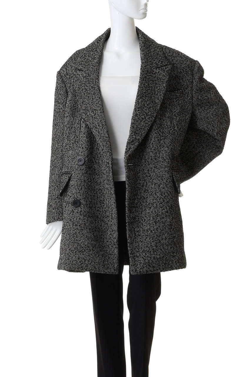 PRANK PROJECT(プランク プロジェクト)｜ウールダブルミドルコート/BLK