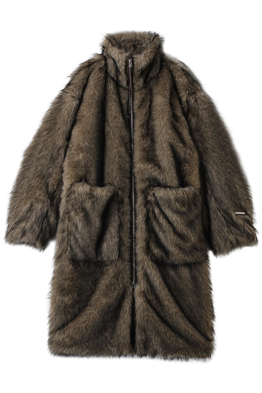 プランク プロジェクト/PRANK PROJECTのシンセティックファーロングコート(BRN(ブラウン)/31252165906)