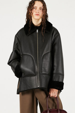 プランク プロジェクト/PRANK PROJECTのリバーシブルムートンコート(110900/110903)