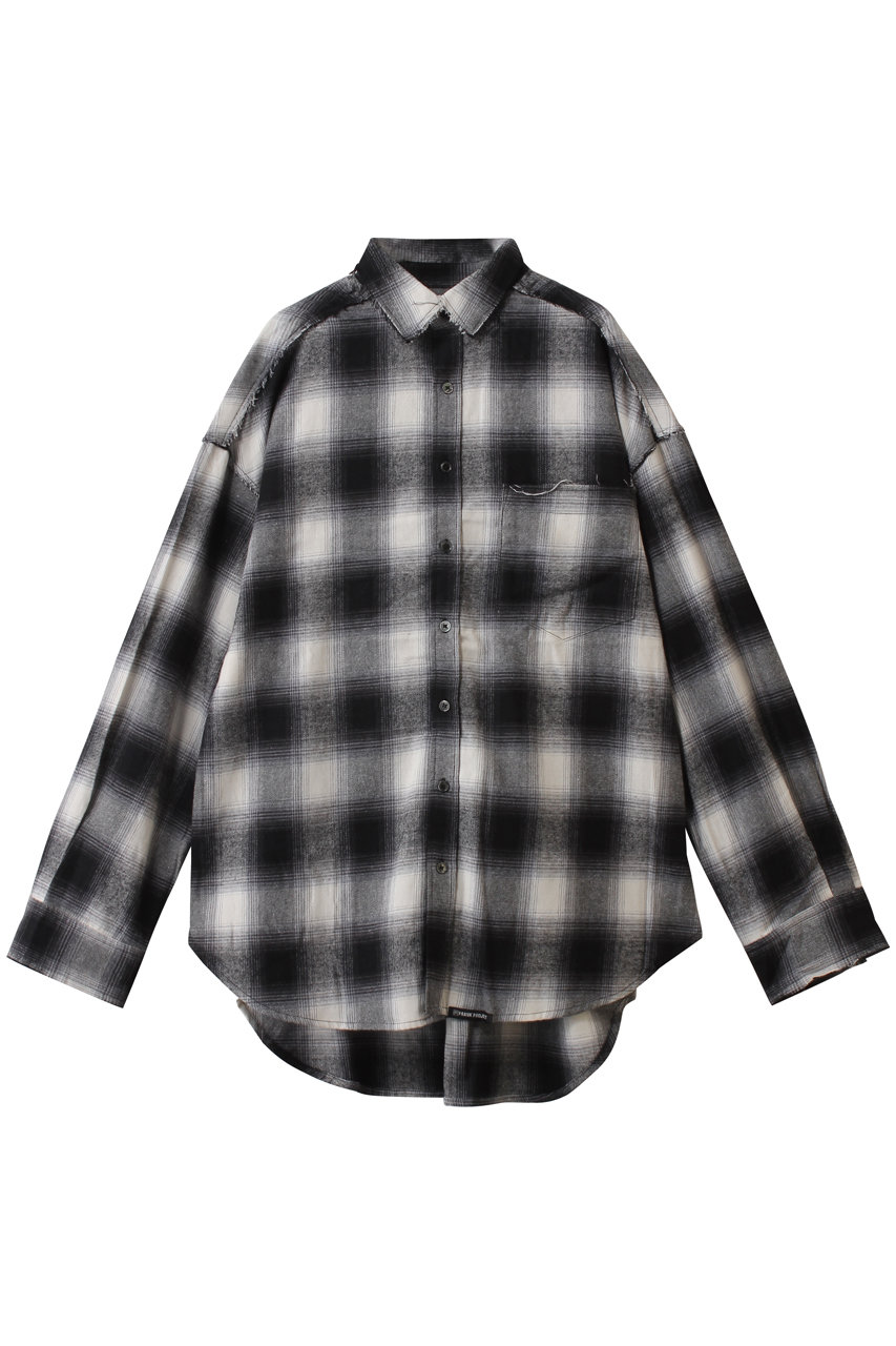 プランクプロジェクト オーバーシャツ PRANK PROJECT(プランク プロジェクト)｜シンセティックレザーオーバー