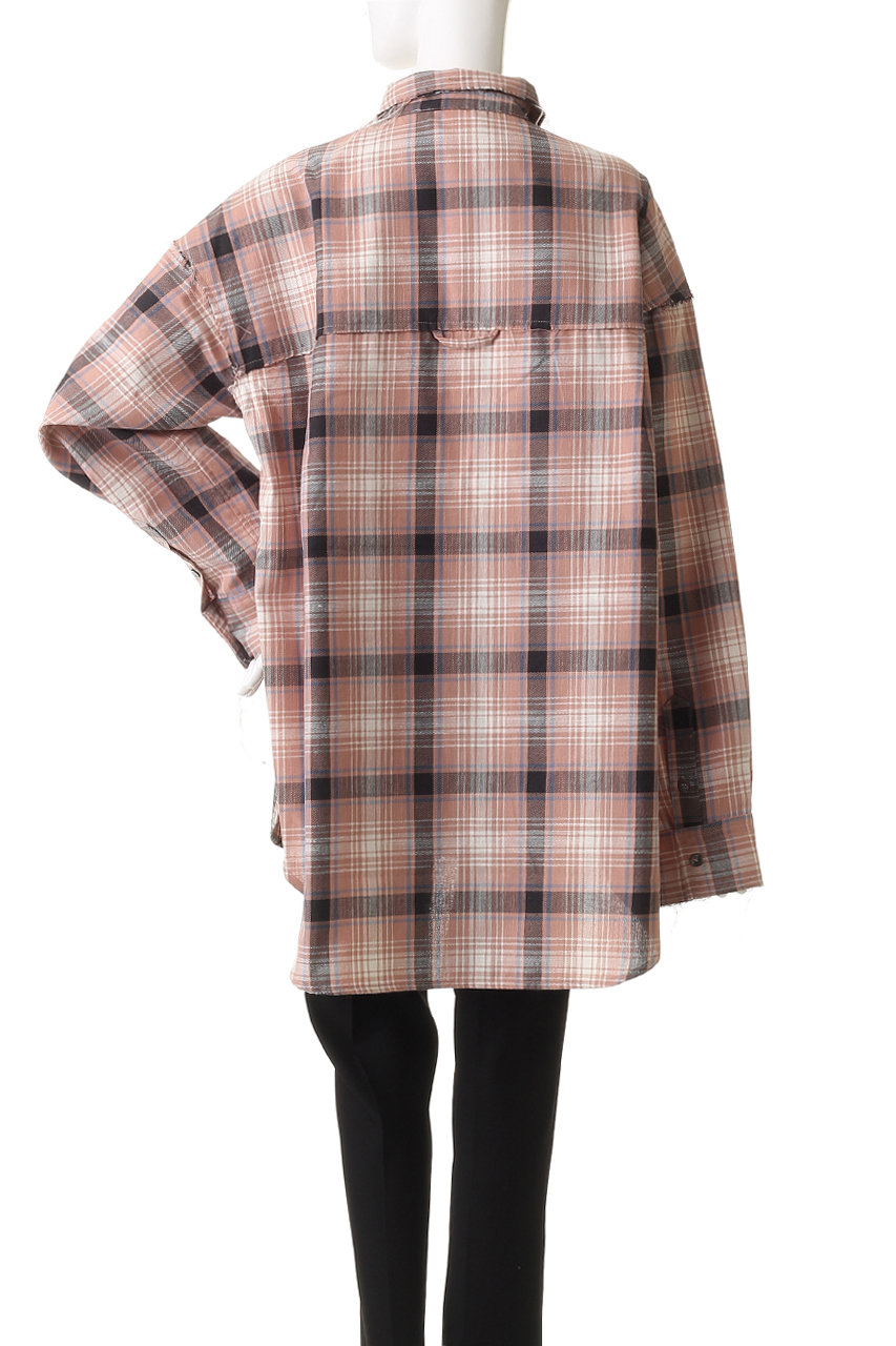 PRANK PROJECT(プランク プロジェクト)｜オーバーチェックシャツ/BLK