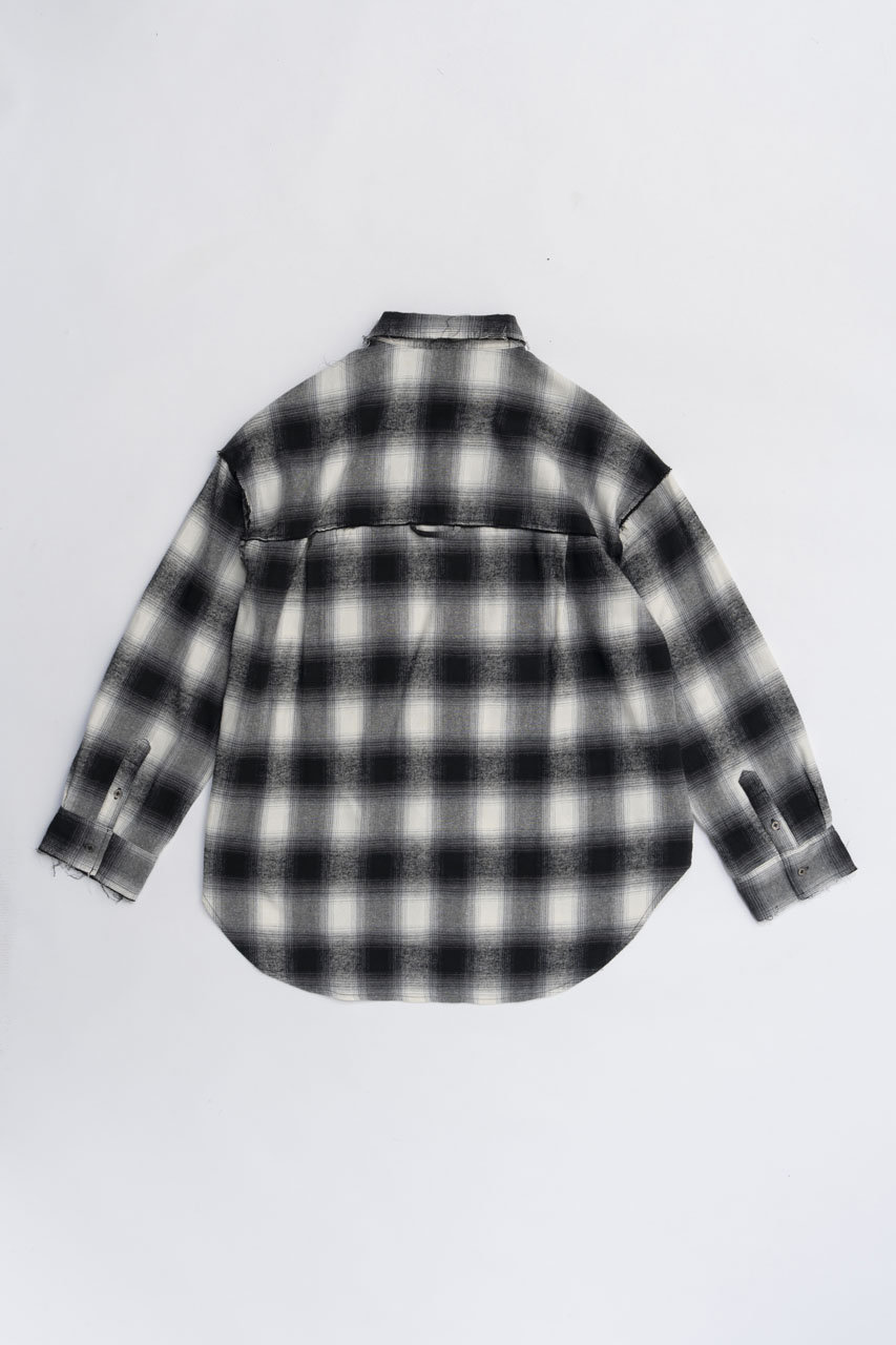 プランクプロジェクト オーバーシャツ PRANK PROJECT（プランクプロジェクト）の「マルチファブリック