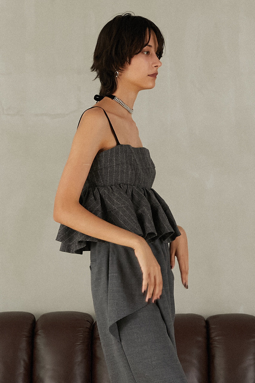 PRANK PROJECT プランク プロジェクト ビスチェ シースルービスチェレイヤードトップ / See-through Bustier Layered