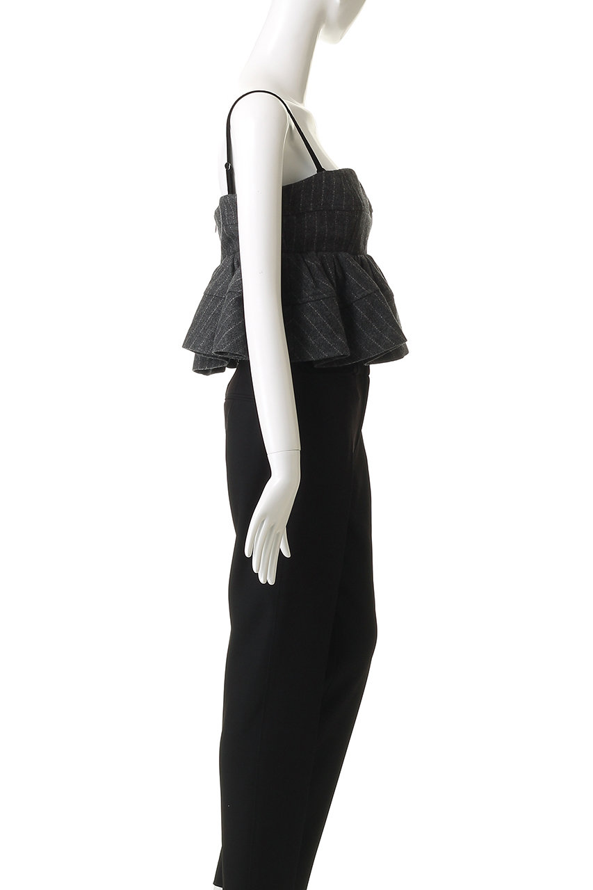 PRANK PROJECT(プランク プロジェクト)｜ツイードペプラムビスチェ/GRY