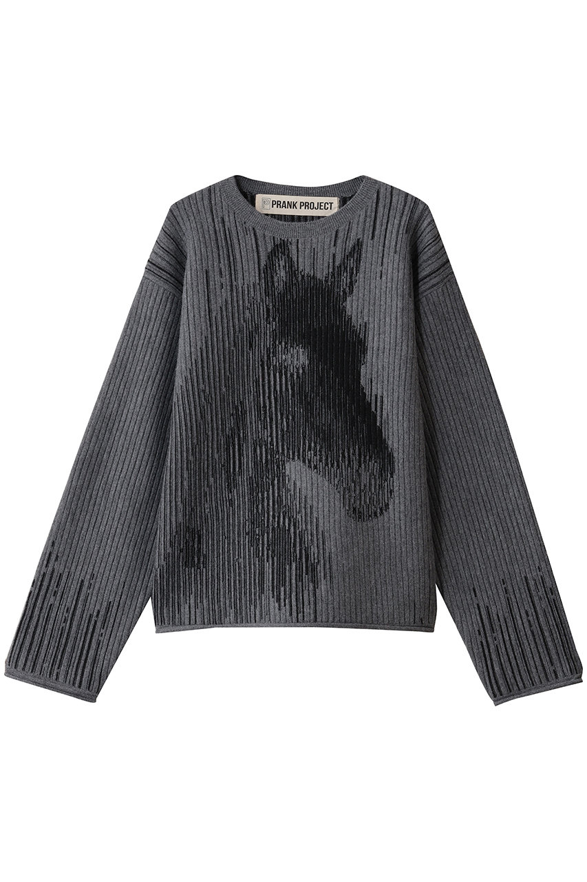 プランク プロジェクト/PRANK PROJECTのホースジャガードニット(BLK(ブラック)/31252365610)