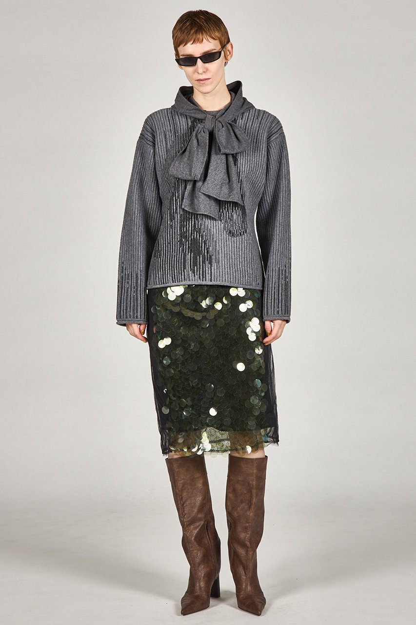 PRANK PROJECT(プランク プロジェクト)｜ホースジャガードニット/BLK