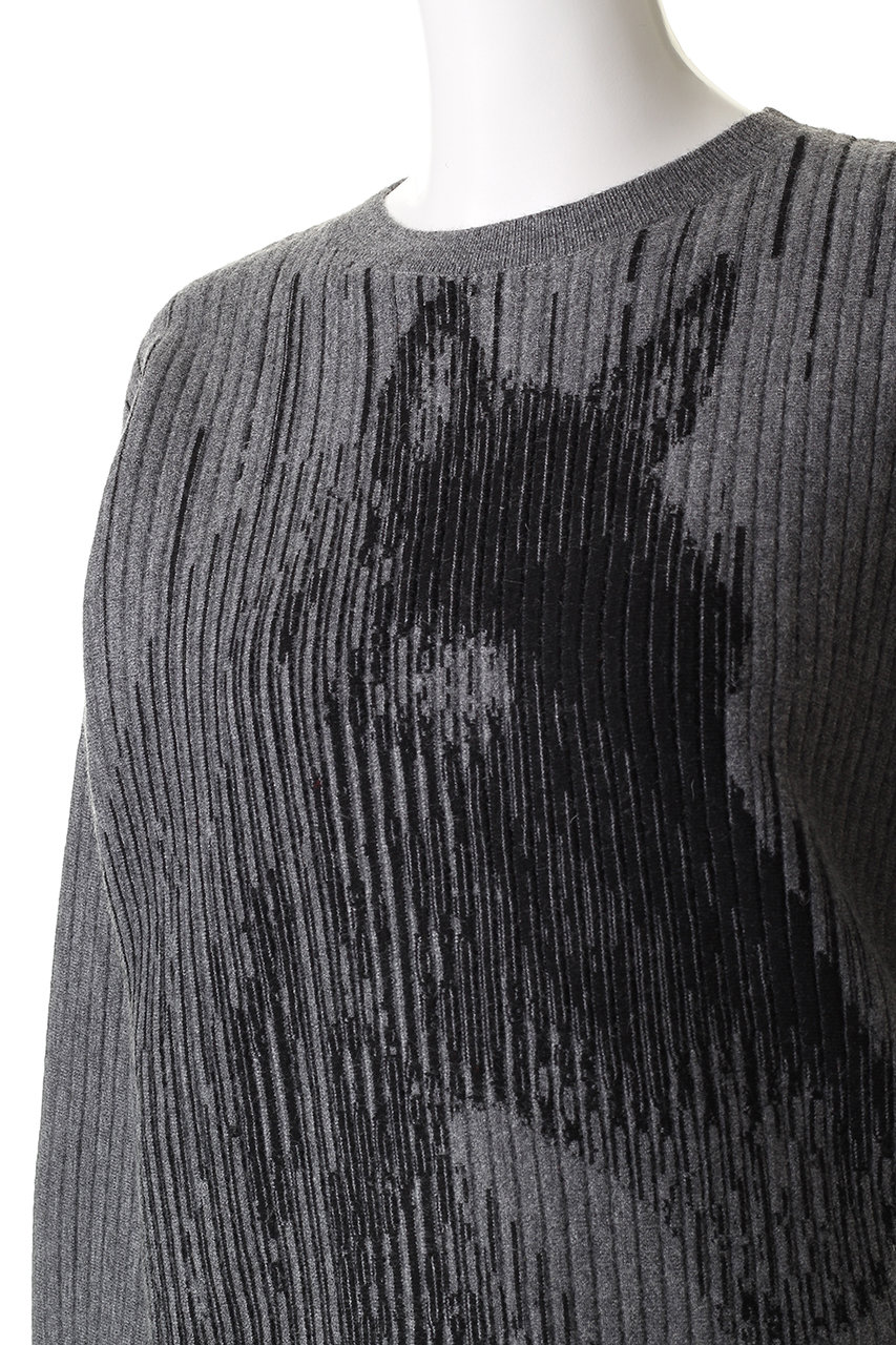 PRANK PROJECT(プランク プロジェクト)｜ホースジャガードニット/BLK