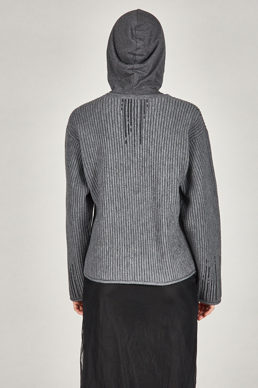 PRANK PROJECT(プランク プロジェクト)｜ホースジャガードニット/BLK