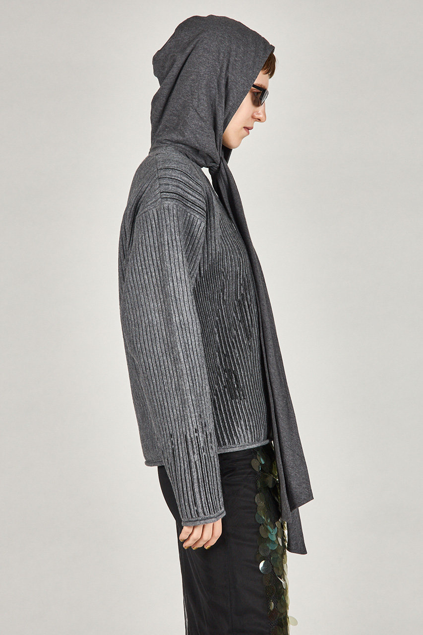 PRANK PROJECT(プランク プロジェクト)｜ホースジャガードニット/BLK