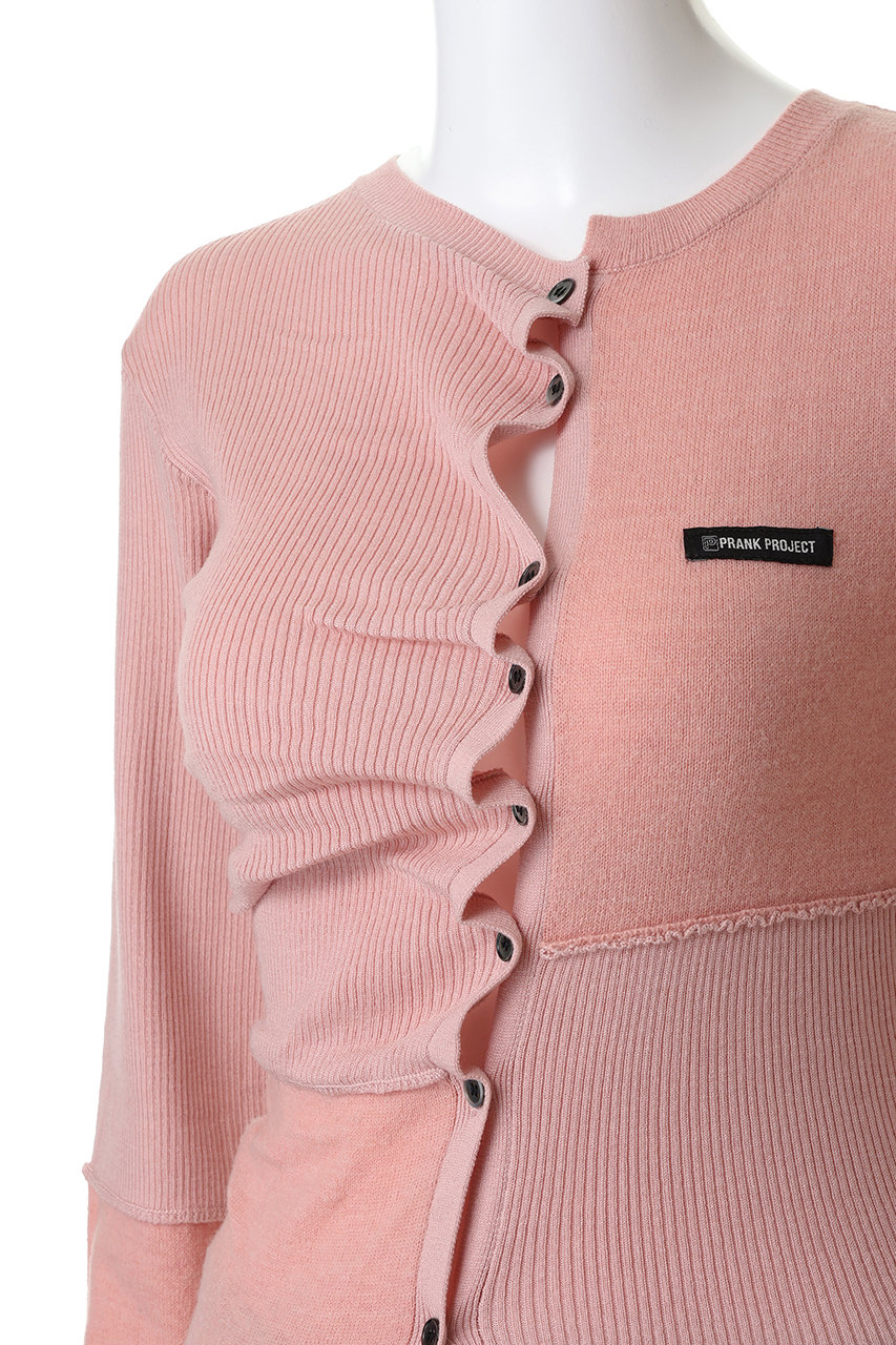PRANK PROJECT(プランク プロジェクト)｜ランダムボタンニットトップ