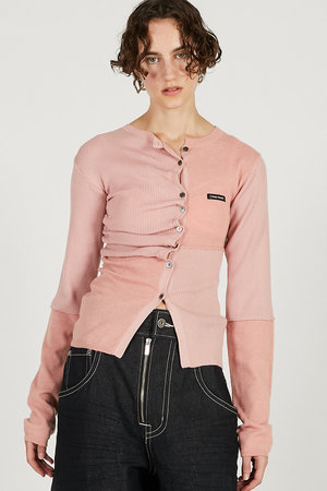 プランク プロジェクト/PRANK PROJECTの【予約販売】ランダムボタンニットトップ(110300/110301)