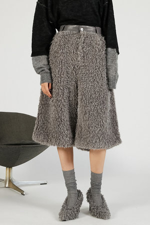 プランク プロジェクト/PRANK PROJECTのファーコンビハーフパンツ(110600/110601)