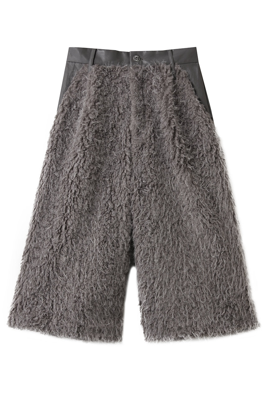 プランク プロジェクト/PRANK PROJECTのファーコンビハーフパンツ(GRY(グレー)/31252465905)