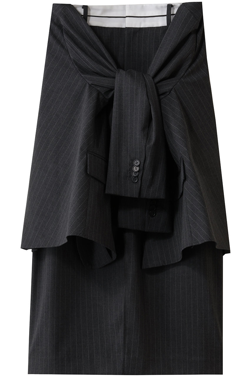 プランク プロジェクト/PRANK PROJECTのレイヤードミディスカート(GRY(グレー)/31252515907)