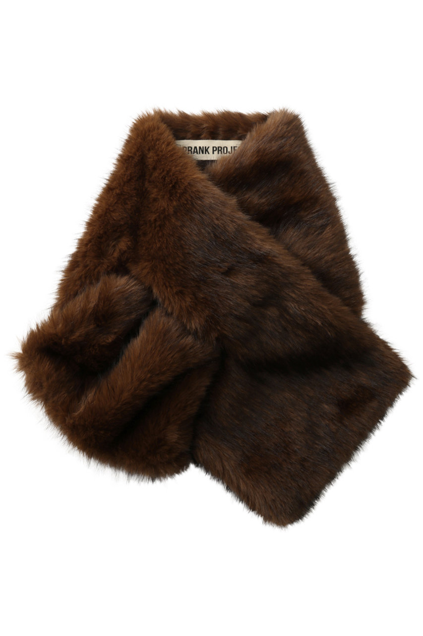 PRANK PROJECT(プランク プロジェクト)｜ファーマフラー/BRN(ブラウン