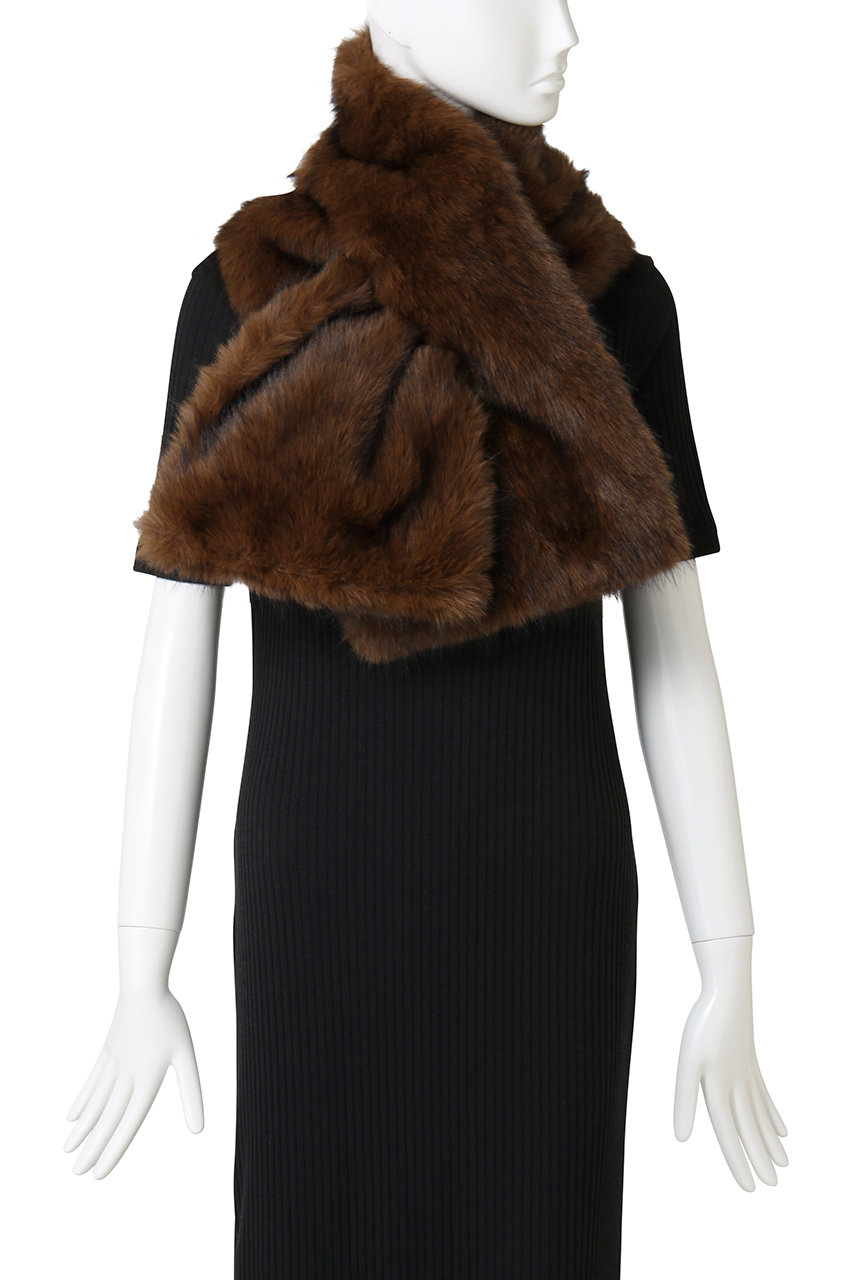 PRANK PROJECT(プランク プロジェクト)｜ファーマフラー/BRN(ブラウン