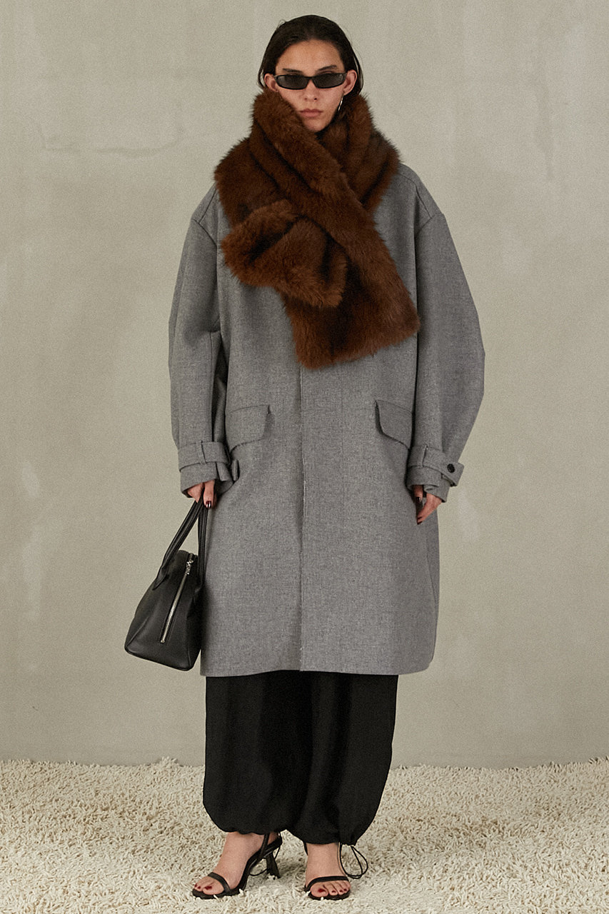 PRANK PROJECT(プランク プロジェクト)｜ファーマフラー/BRN(ブラウン