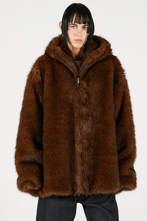 PRANK PROJECTファージップブルゾン/ Fur Zip Blouson PRANK PROJECTファージップブルゾン/ Fur Zip Blouson ファー