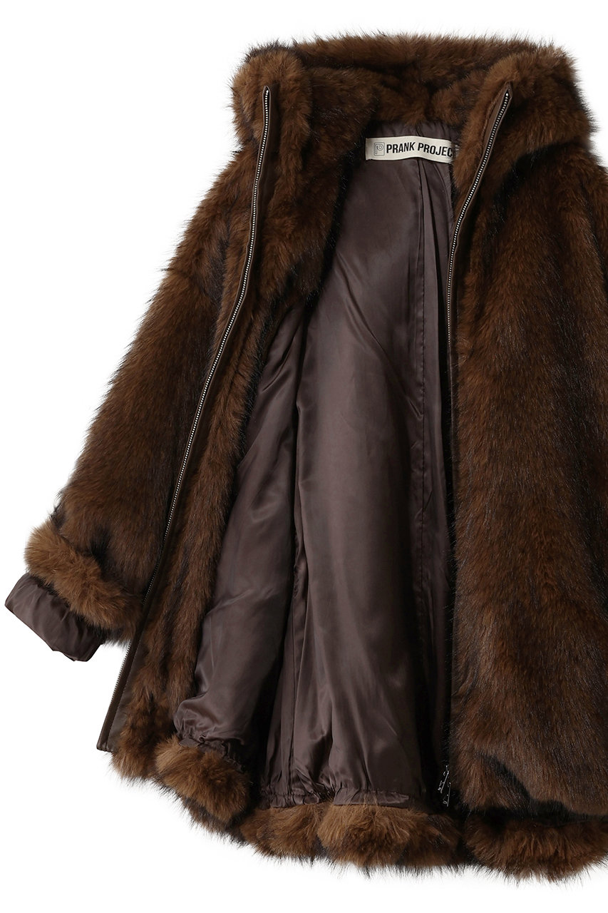 PRANK PROJECT(プランク プロジェクト)｜フェイクファーフードパーカー