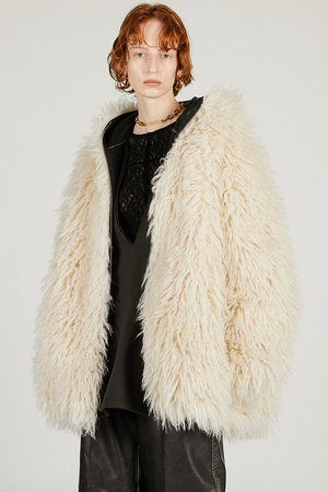 プランク プロジェクト/PRANK PROJECTのフェイクファーフードパーカー(110800/110802)